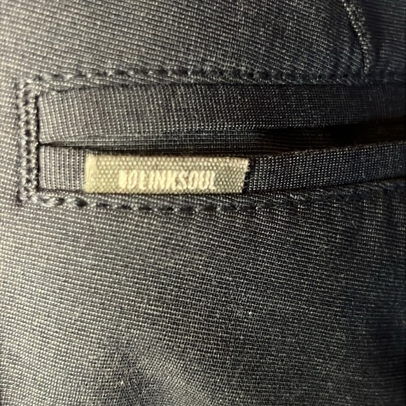 LinkSoul Men’s CHINO BOARDWALKER PANT dark blue soft stretch 31r x31 Lightweight - Picture 5 of 9